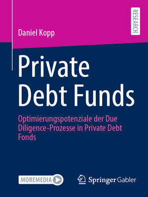 cover image of Private Debt Funds